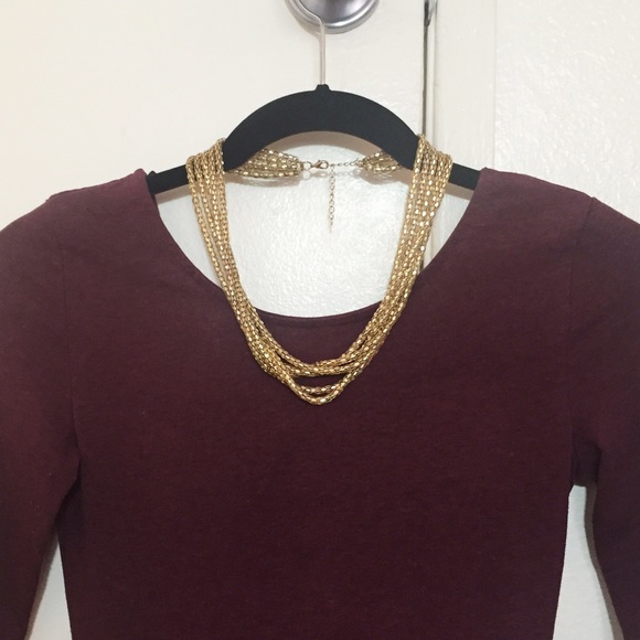H&M Gold Chain Necklace