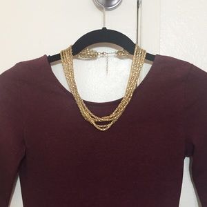 H&M Gold Chain Necklace
