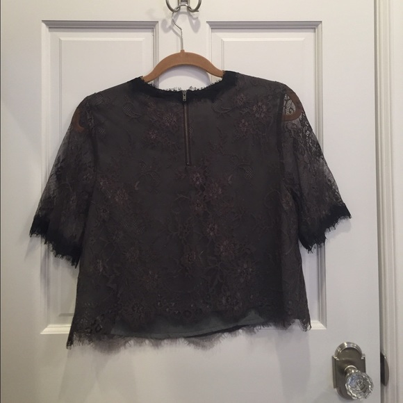 Topshop Lace Blouse - Picture 2 of 2