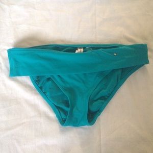 American Eagle Outfitters Teal Bikini Bottoms