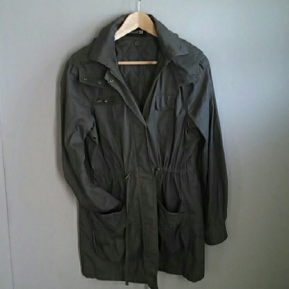 Forever 21 army green utility jacket