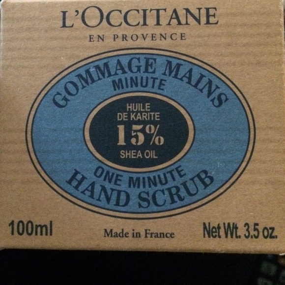 L'occitane hand scrub