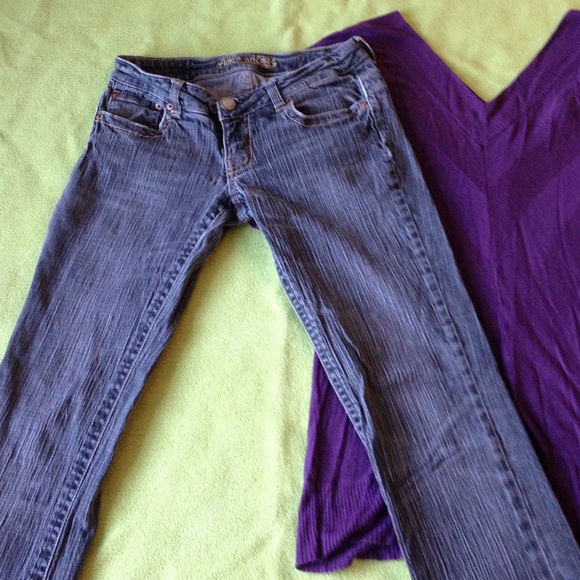 Faded Wash American Eagle Jeans