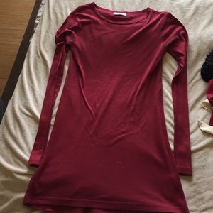 tunic tee long sleeve