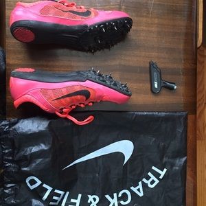 Nike track & field spikes