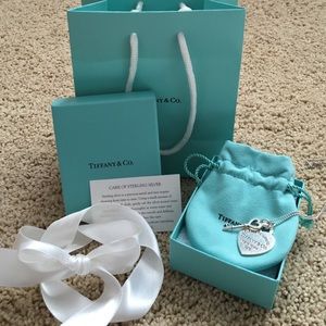 Tiffany & Co. Heart and Key pennant