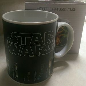 Star wars light saber heat change mug