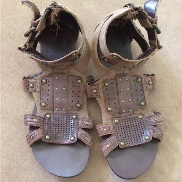 Dolce Vita 7 brown gladiator sandals