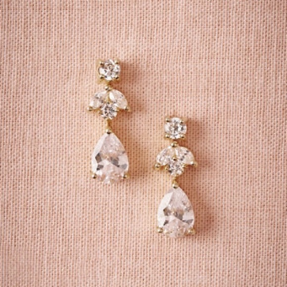 BHLDN Petite Crystal Drops Earrings