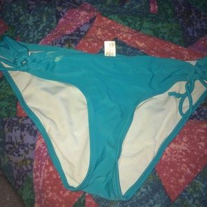 Teal bikini bottoms