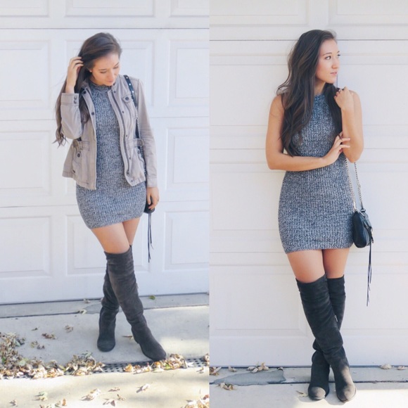 Fitted knit dress - Picture 2 of 3