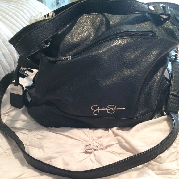 Black hobo Jessica Simpson bag