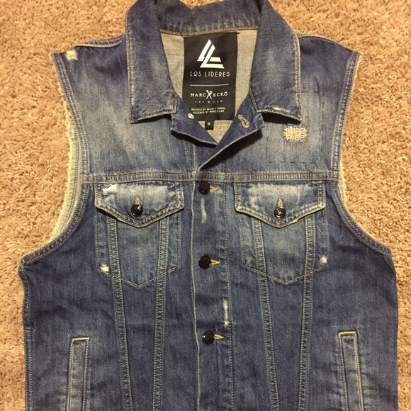Marco Ecko Cut & Sew denim vest - Picture 1 of 4