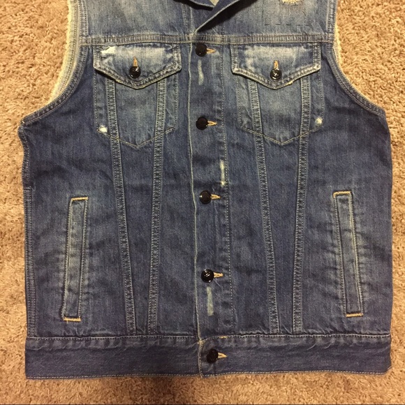 Marco Ecko Cut & Sew denim vest - Picture 2 of 4