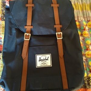 Navy Blue Herschel Retreat Backpack