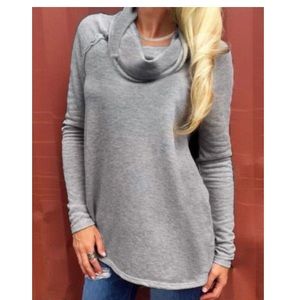 Cowlneck sweater