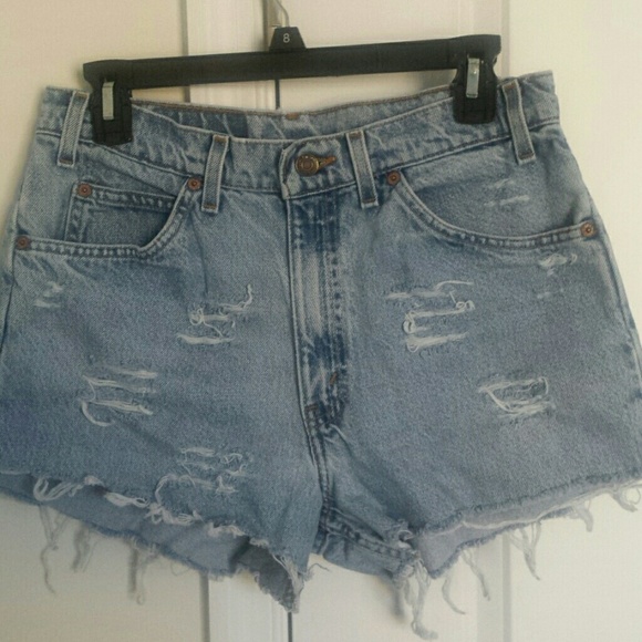 Levis High Waisted Shorts