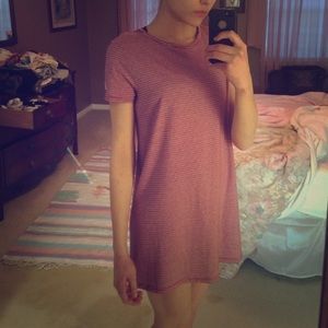 Striped T-Shirt Dress