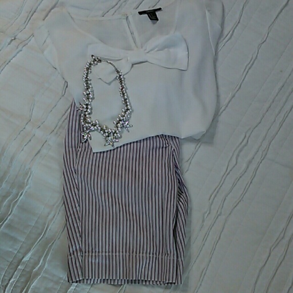 SOLD SOLD SOLD! Loft pin stripe shorts!