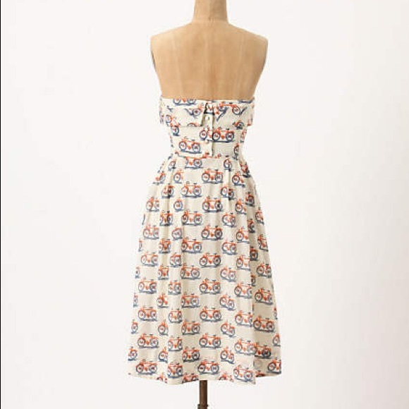 SOLD!!! Anthro - bicycle lane dress - Picture 3 of 4
