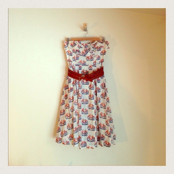 SOLD!!! Anthro - bicycle lane dress - Picture 4 of 4