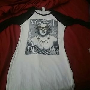 Marilyn monroe long dress