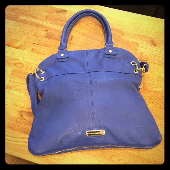 Steve Madden royal blue handbag