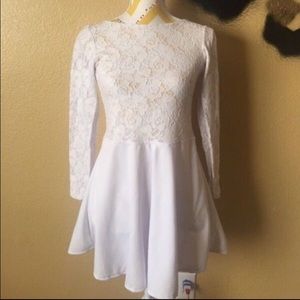 White dress