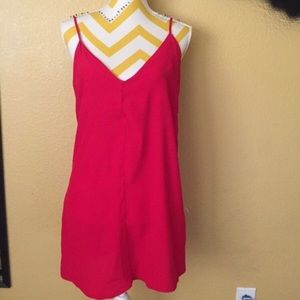 Red dress from forever 21