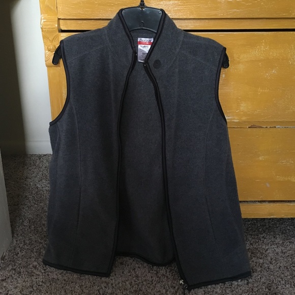 Gray fleece vest - Picture 1 of 2