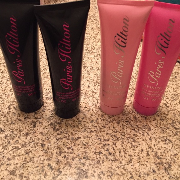 Bundle of Paris Hilton body wash and body cream