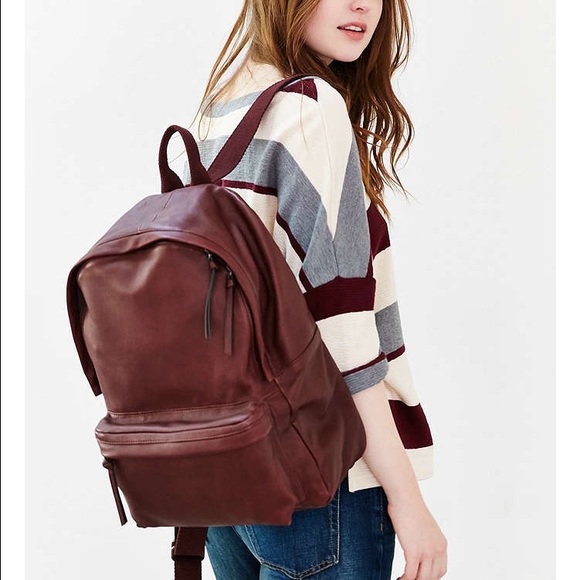 Urban Outfitters brown leather backpack NWT
