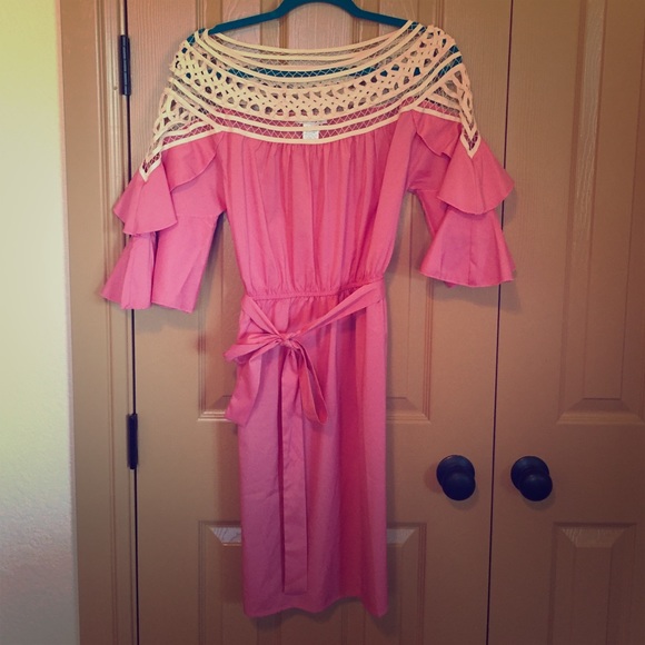 Pink dress!
