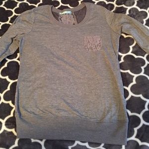 Grey long sleeve small Maurices shirt!