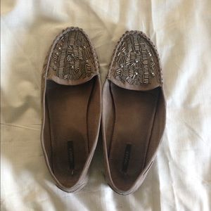 Beaded Slip ons