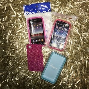 4 New iPhone 4 & 4g Bumpers and cases.