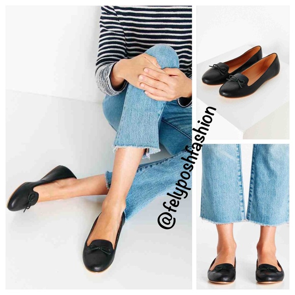 Urban Outfitters Shoes - Urban Outfitters Leather Ballet Flats Loafers