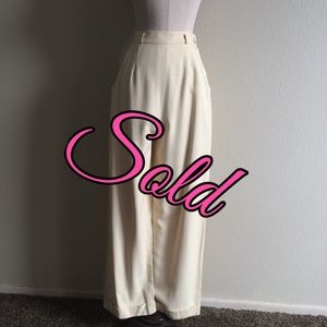 SOLD ON OTHER SITE 40s Wool Gabardine Swing Pants