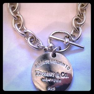 Tiffany& Co. Solid Silver Charm Aftermarket Brclet