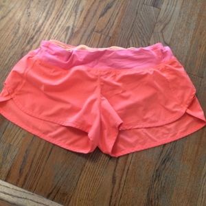 lululemon 4*way stretch speed short / size 10