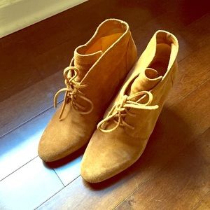 Via Spiga Wedges in Tan