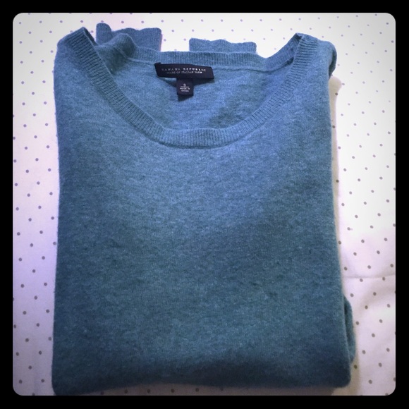 Teal Banana Republic Sweater