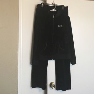 BCBG Jogging pant suit; large