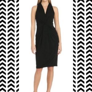 Anne Klein Sleeveless Draped Front Dress