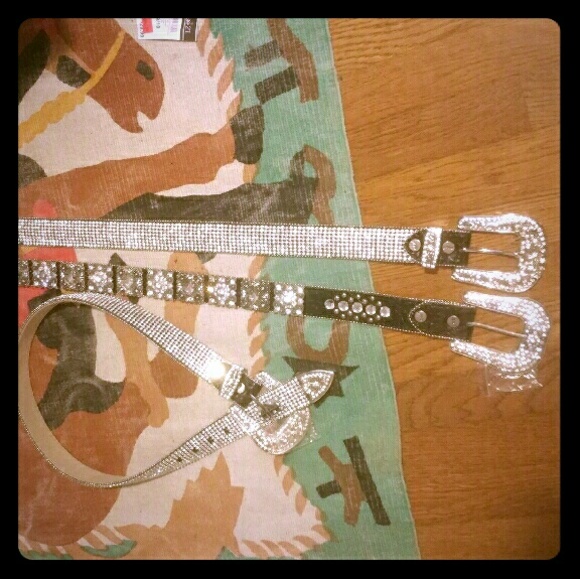 Cowgirl Western Bling Concho Belt