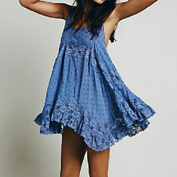 Free People slip back dress