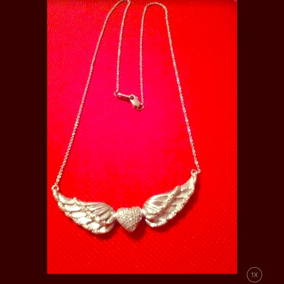 Silver Necklace Butterfly - Picture 1 of 1