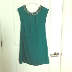 Studded Neck & Back Dress