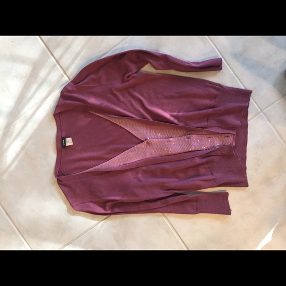 J Crew Pima Cotton/Wool Cardigan with Silk
