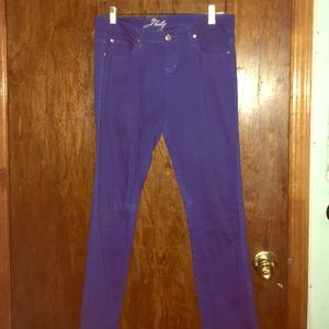 Royal blue jeans